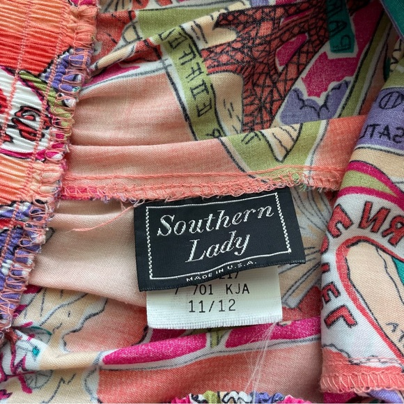 Vintage Retro Midi Skirt - Picture 6 of 8